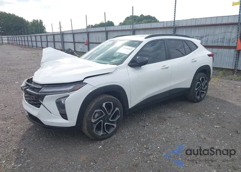 2024 Chevrolet Trax 2Rs из США, поврежденный, VIN KL77LJE28RC113435